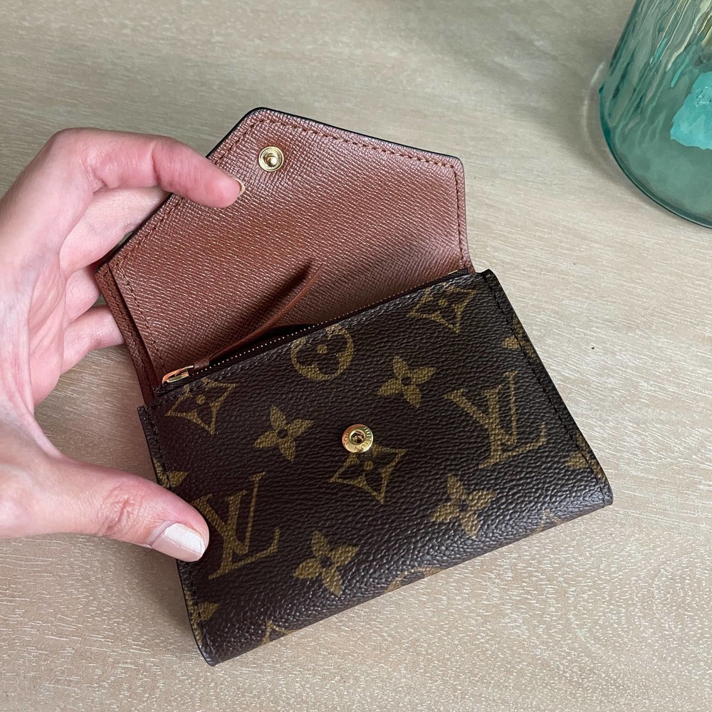 ❌SOLD❌Mint Louis Vuitton Victorine Wallet Monogram Compact MI4147 - Picture 8 of 16